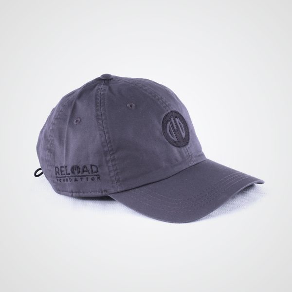 Reload Foundation grey cap, dark grey logo